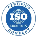 ISO 14001 Certified Company