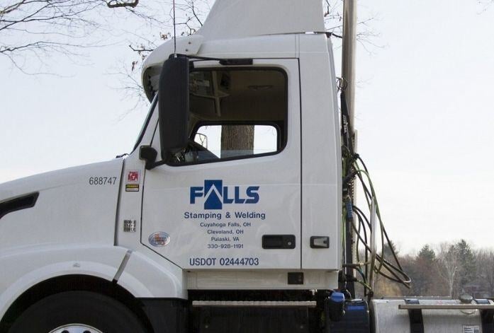 Falls Stamping & Welding semi truck